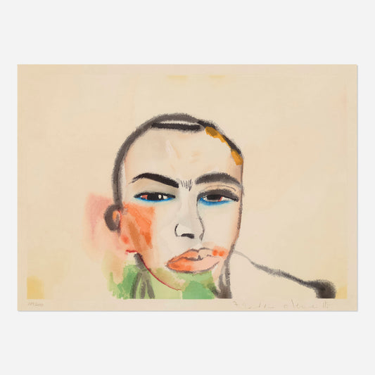 “Untitled (Self-Portrait), 1984” - Francesco Clemente