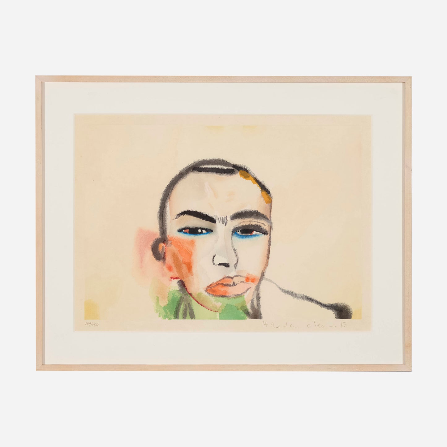 “Untitled (Self-Portrait), 1984” - Francesco Clemente