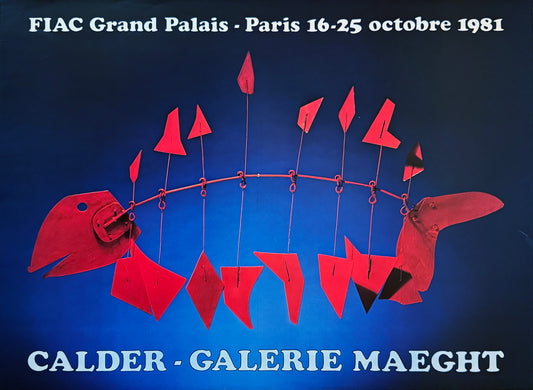 Alexander Calder - Galerie Maeght at FIAC, Paris, 1981