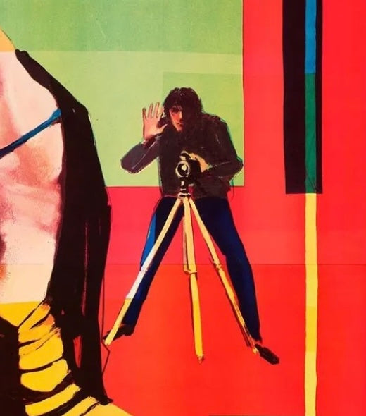 Rare “Blow-Up Poster, Cannes, France, 1967” by Ercole Brini