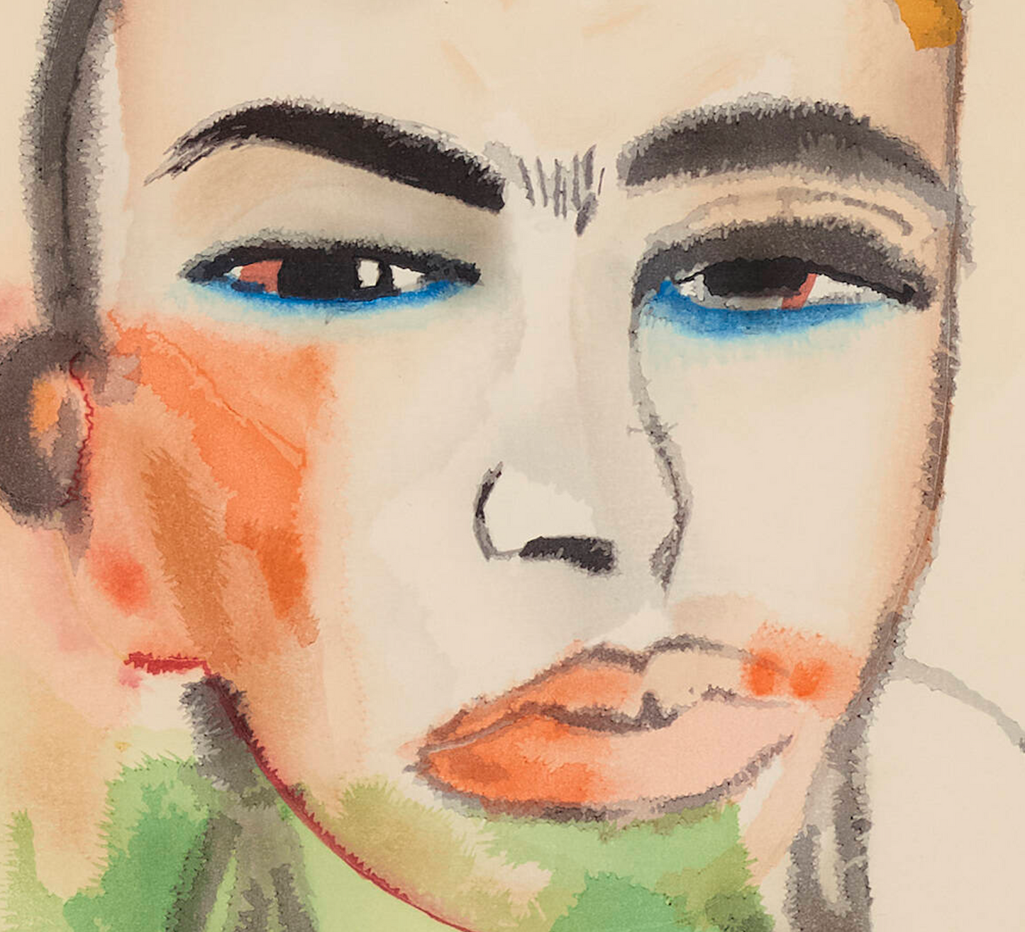 “Untitled (Self-Portrait), 1984” - Francesco Clemente