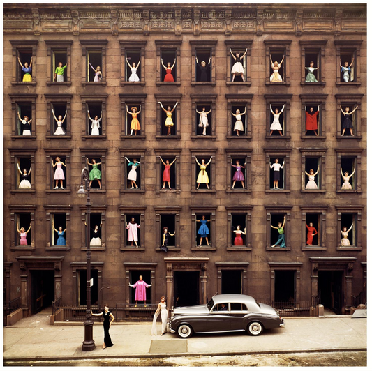 "Girls In The Windows, 1960" - Ormond Gigli - Signed & Numbered C-Print