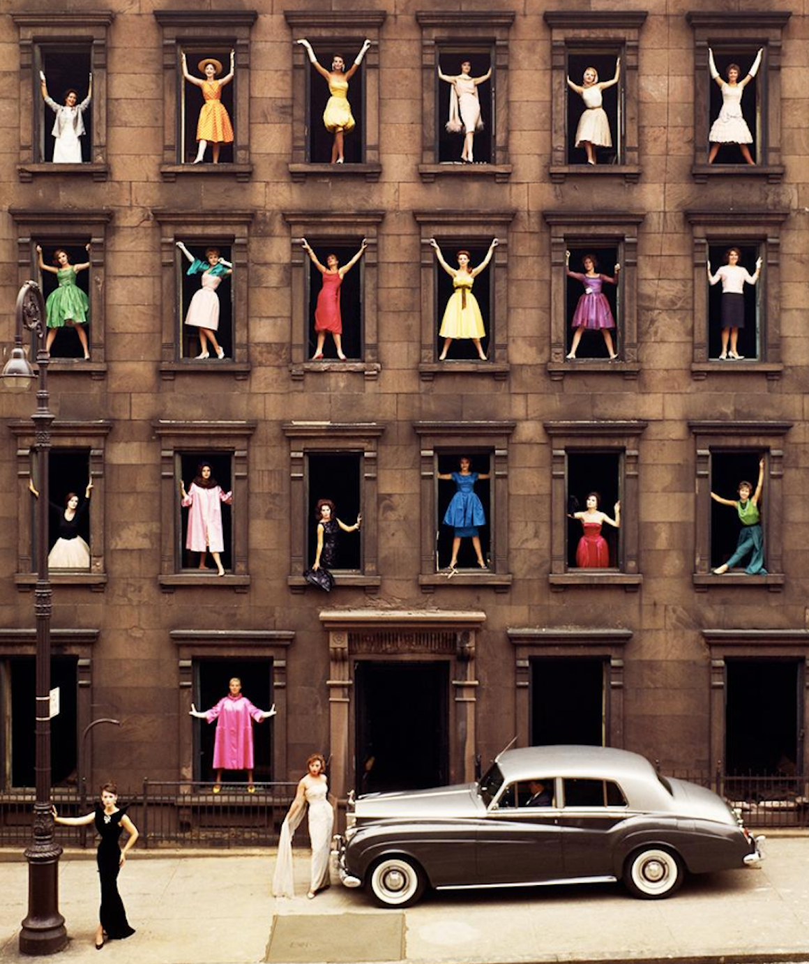 "Girls In The Windows, 1960" - Ormond Gigli - Signed & Numbered C-Print