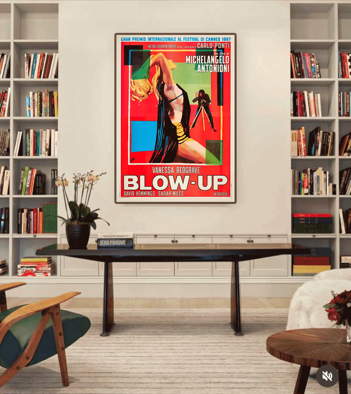 Blow-Up poster in situ